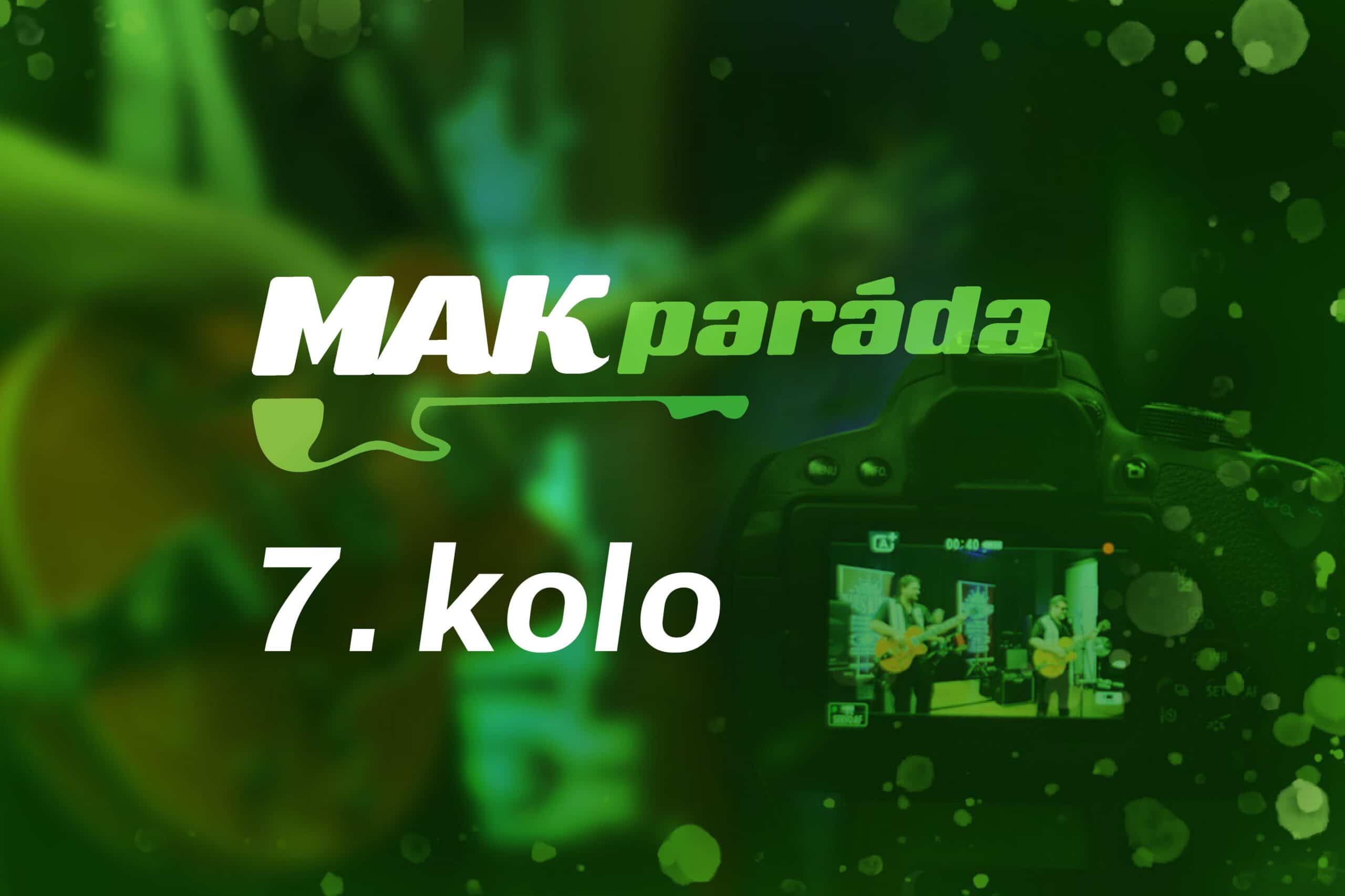 7. kolo MAKparády vyhrála kapela Těsně Vedle. Kolik kilometrů najezdili, když točili videoklip?