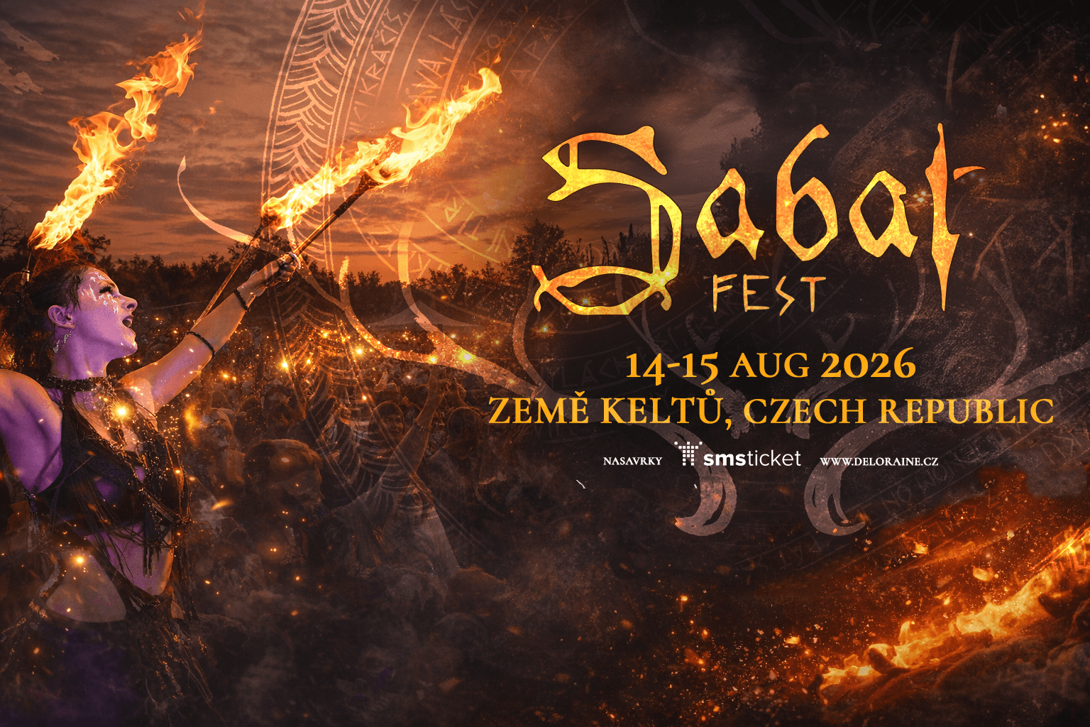 Sabat Fest: devět kapel, dvě ohnivé show a závěrečný sabat v keltském hradišti